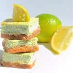 Low Carb Key Lime Cheesecake Bars - Perfect combination of sweet, tangy and low carb.