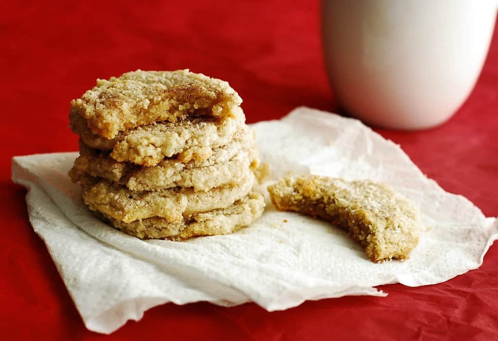 Low Carb Snickerdoodle Cookies - Easy, moist, and delicious low carb snickerdoodle cookie recipe.