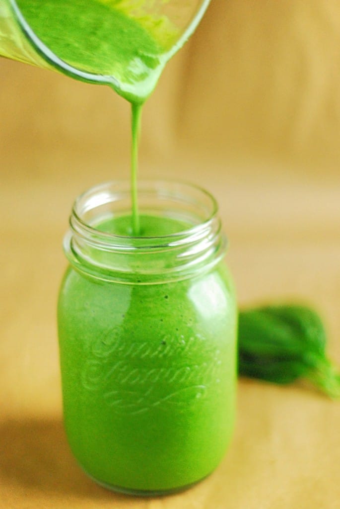 Low Carb Green Smoothie - Filled with nutrients and protein, this fresh smoothie is sure to pack a punch!