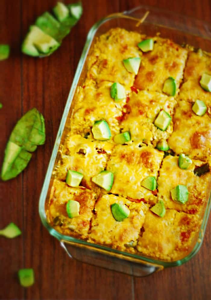 Low Carb Mexican Casserole - Low carbohydrate, low glycemic, tex mex recipe.