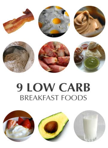 9 Low Carb Breakfast Foods