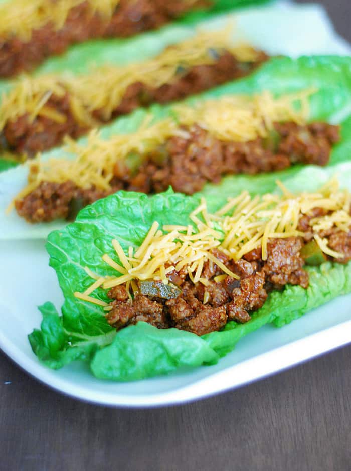 Low Carb Sloppy Joes - healthy, delicious and probably the best sloppy joe recipe you'll ever have.