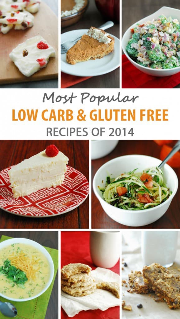 10 Most Popular Low Carb & Gluten Free Recipes of 2014