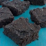 Low Carb Brownies - chocolaty goodness with a healthy twist.