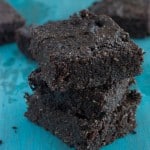 Low Carb Brownies - tasty chocolate brownies get a healthy make over!