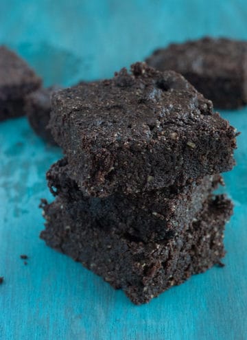 Low Carb Brownies - tasty chocolate brownies get a healthy make over!