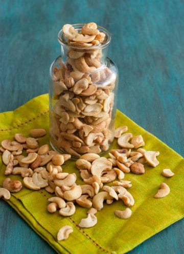 Sour Cream and Onion Cashews - a low carb, gluten free snack