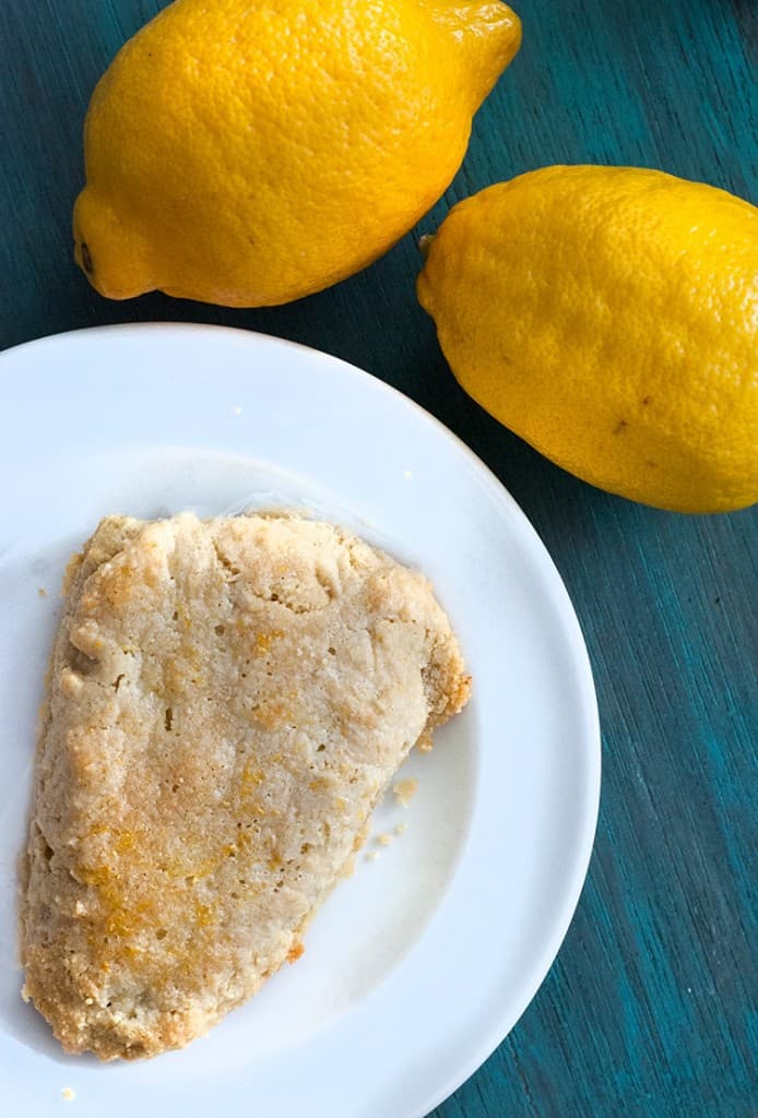 Fresh Lemon Scones - Tender scones with bright lemon flavors that are perfect for Summer.