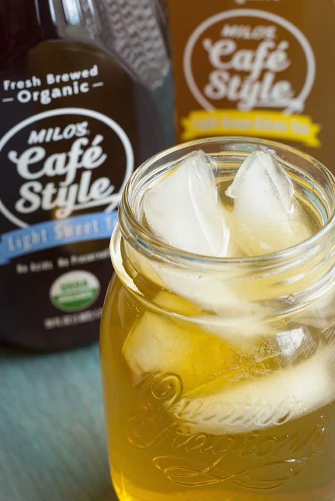 Milo's Cafe Style Tea - A cool & refreshing choice when relaxing in the Summer sun.